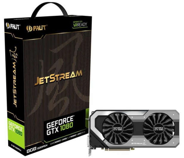 Palit GeForce GTX 1080 JetStream 8GB GDDR5X